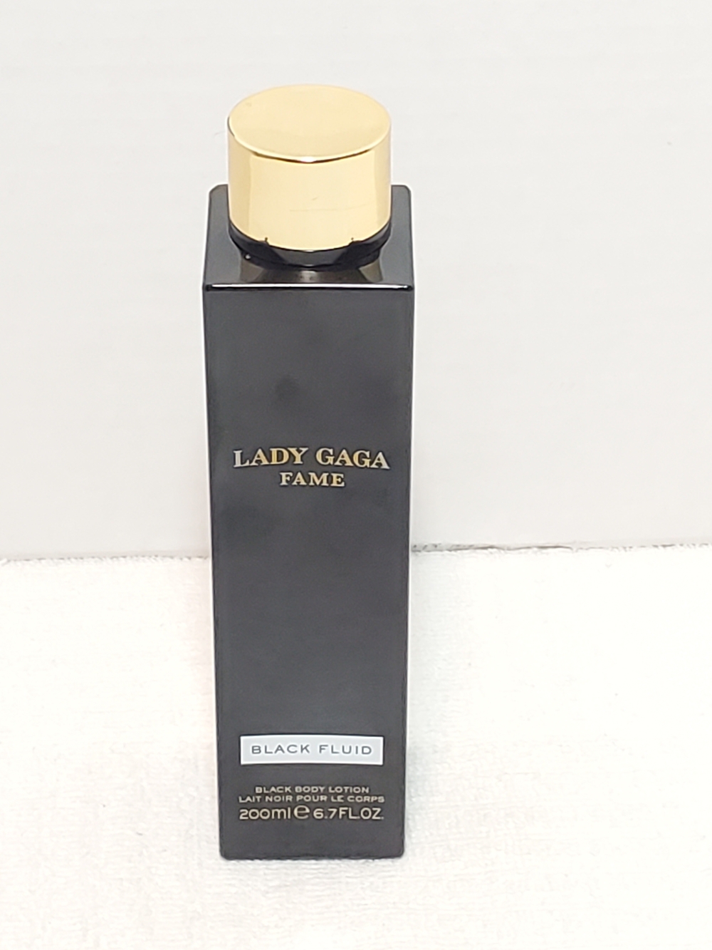 Lady Gaga Fame Black Body Lotion - Black